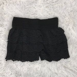 NWOT Trendy Crochet shorts